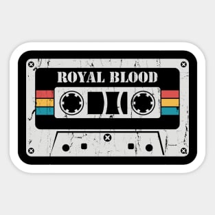 Cassette Vintage - Royal Blood Sticker